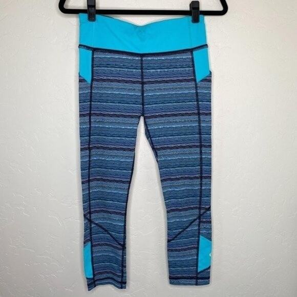 Lululemon Pace Rival Crop Space Dye Twist 21" Size 6 - Picture 10 of 10
